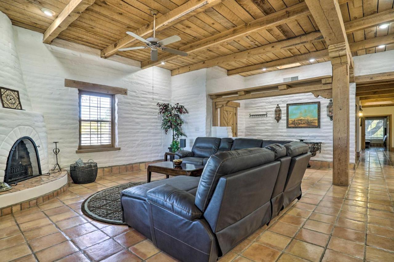 Las Cruces Home La Casa Blanca With Courtyard Esterno foto