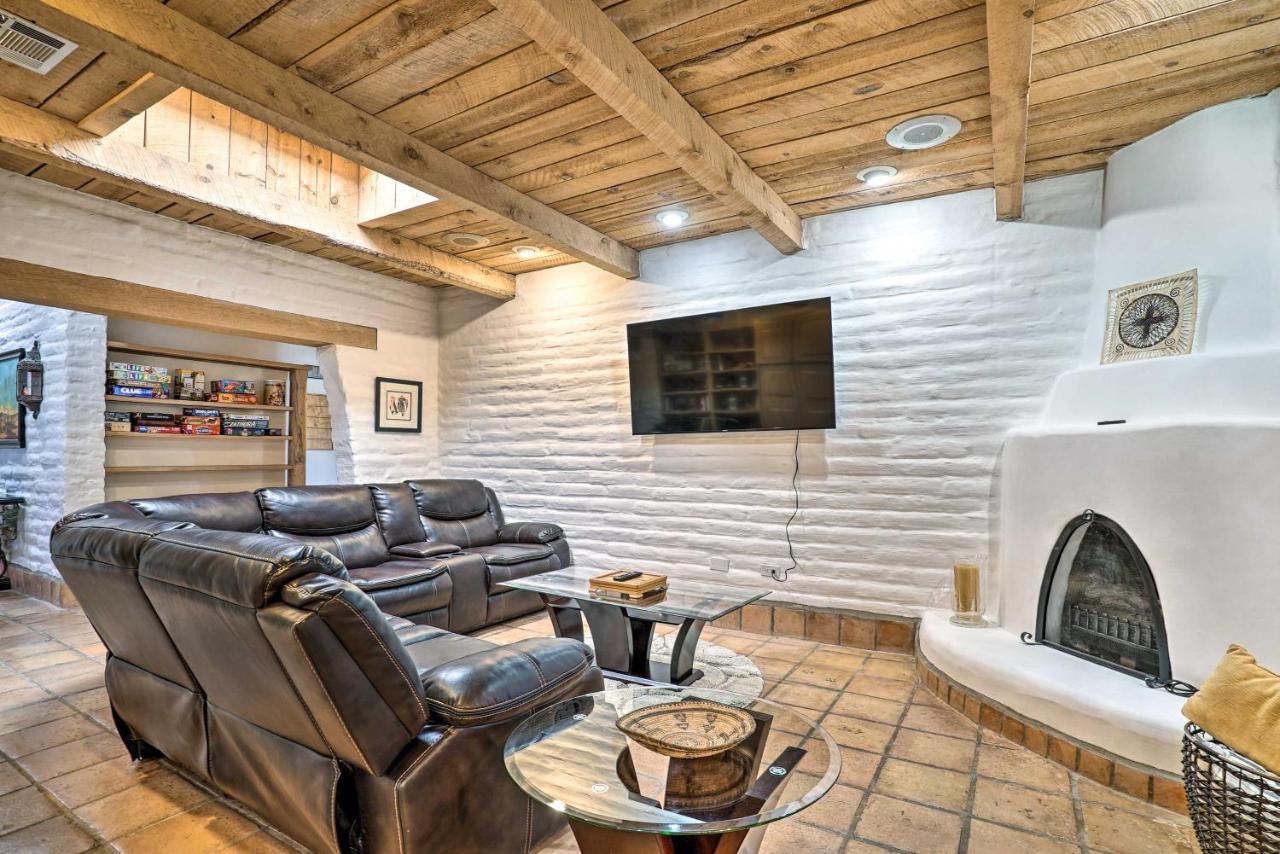 Las Cruces Home La Casa Blanca With Courtyard Esterno foto