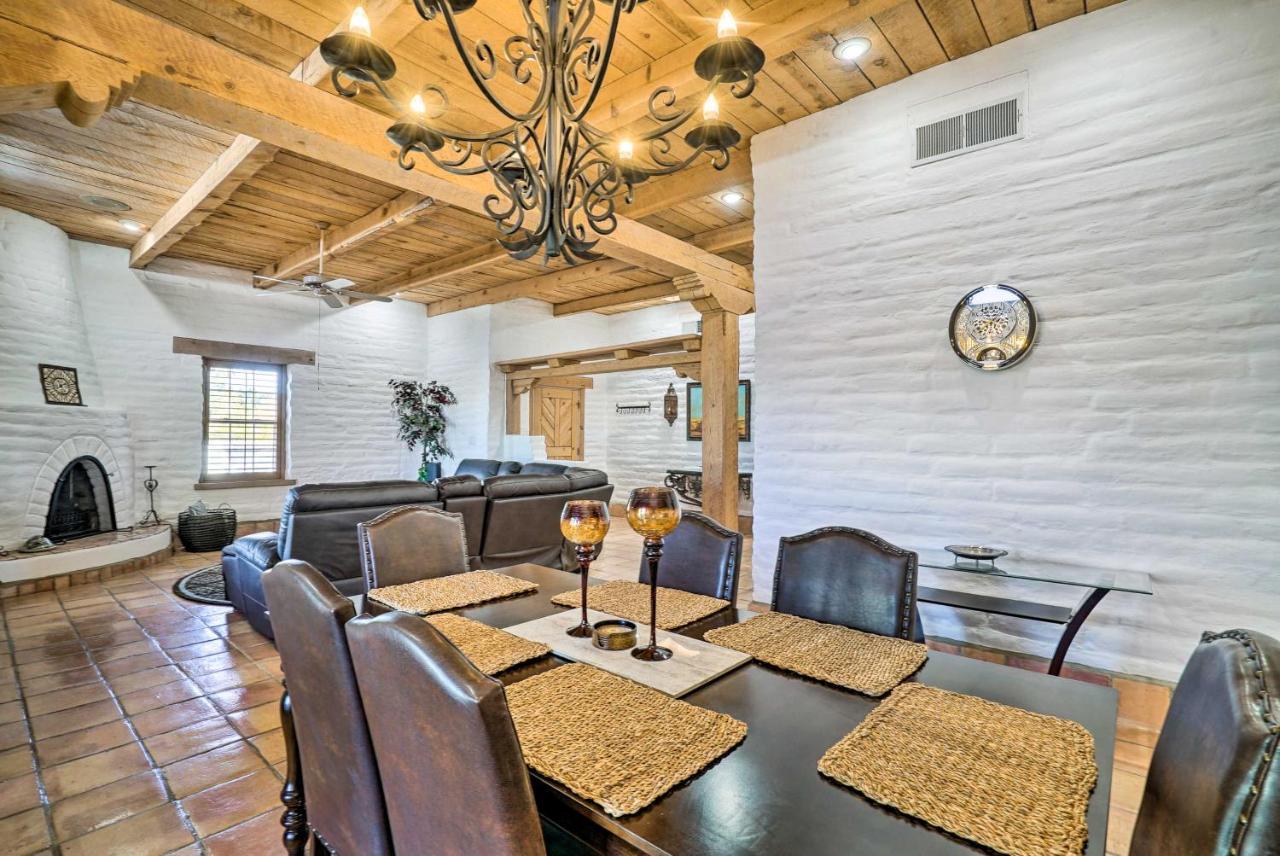 Las Cruces Home La Casa Blanca With Courtyard Esterno foto