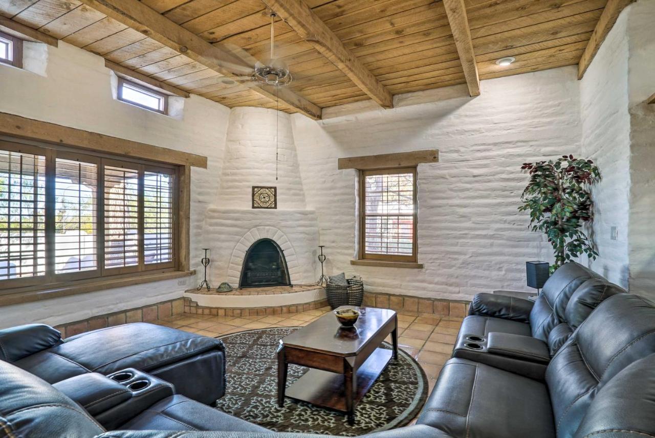 Las Cruces Home La Casa Blanca With Courtyard Esterno foto
