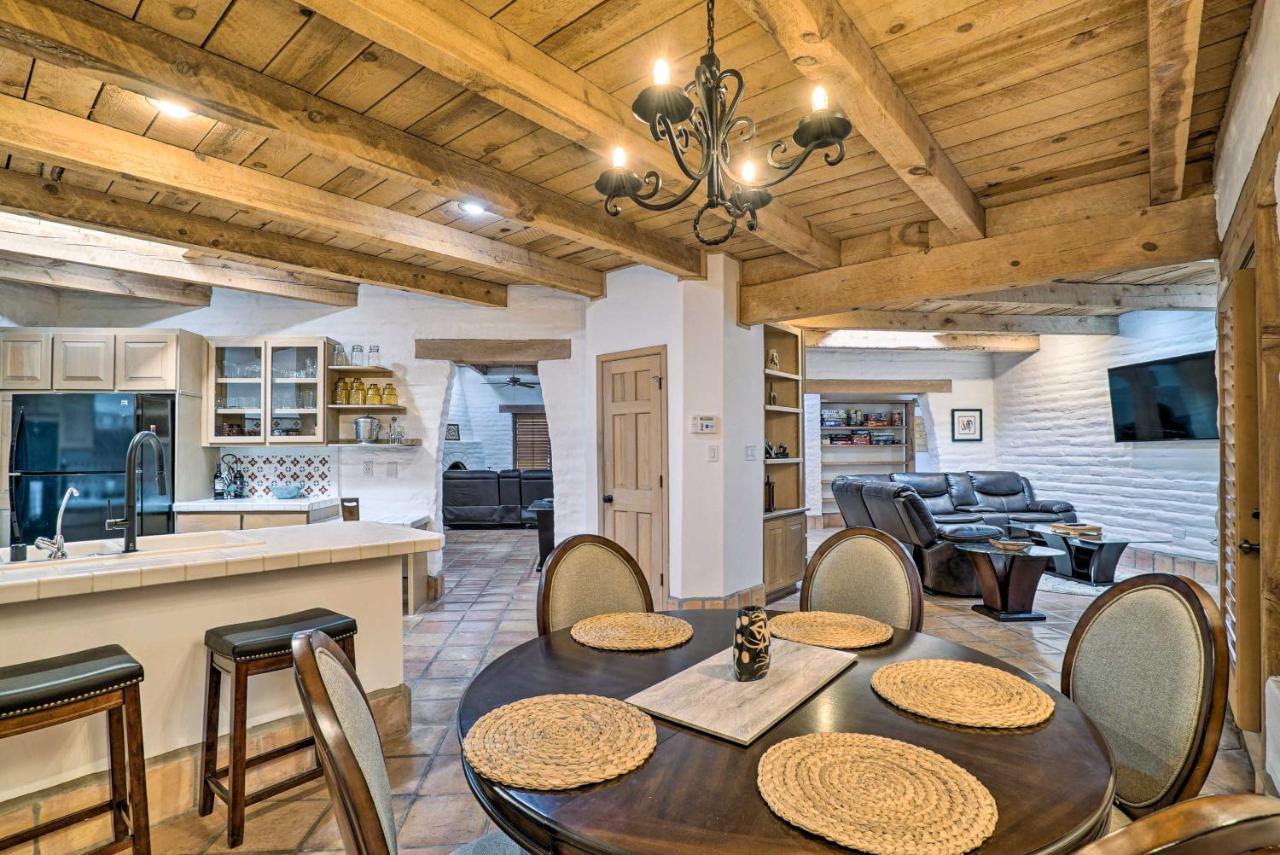 Las Cruces Home La Casa Blanca With Courtyard Esterno foto