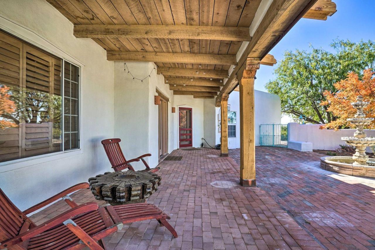Las Cruces Home La Casa Blanca With Courtyard Esterno foto