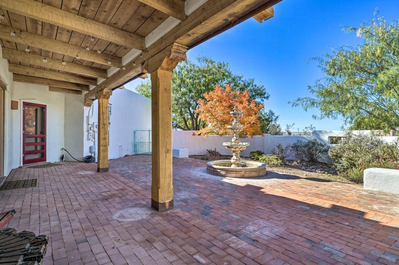 Las Cruces Home La Casa Blanca With Courtyard Esterno foto
