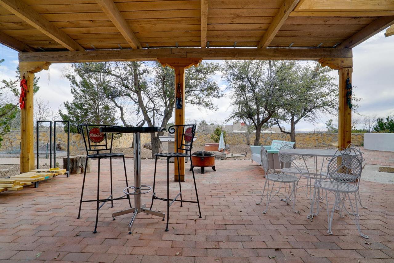 Las Cruces Home La Casa Blanca With Courtyard Esterno foto